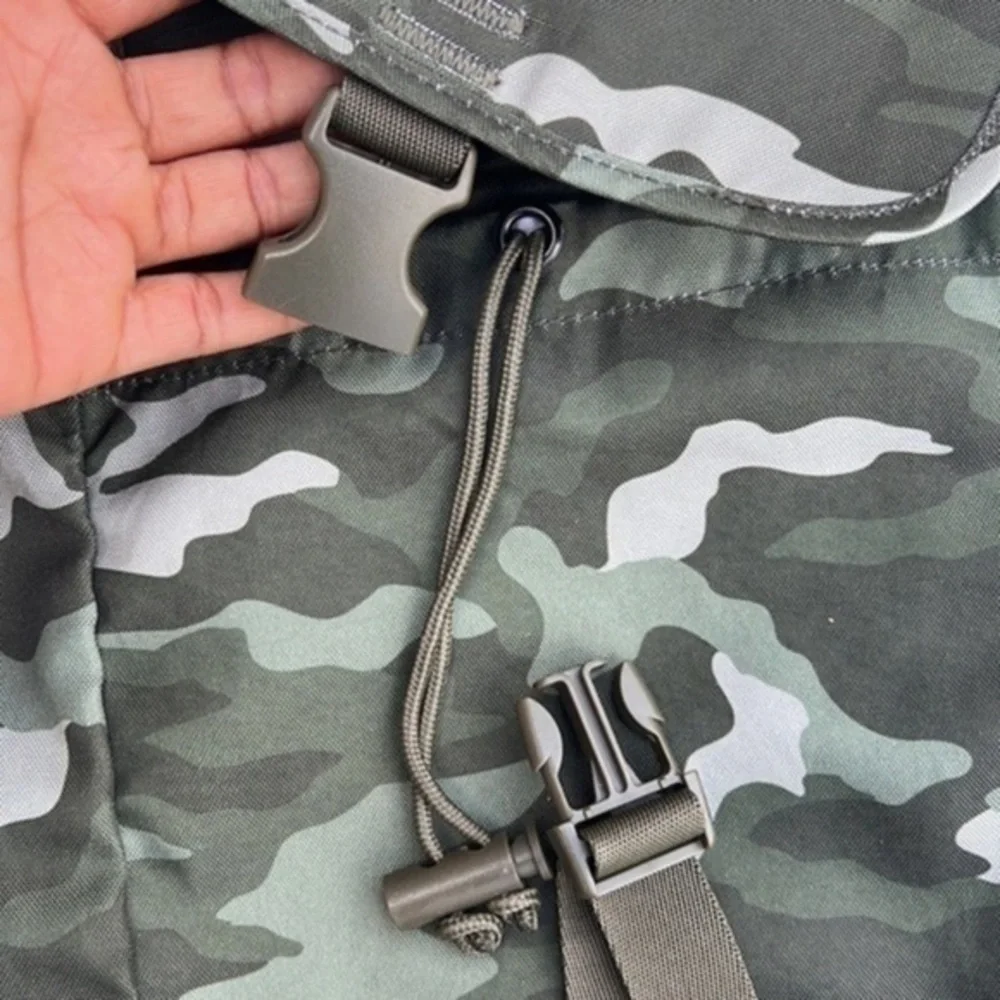Victoria's Secret PINK Camouflage‎ Green Mini Backpack VS, Outdoor Camp Gorpcore